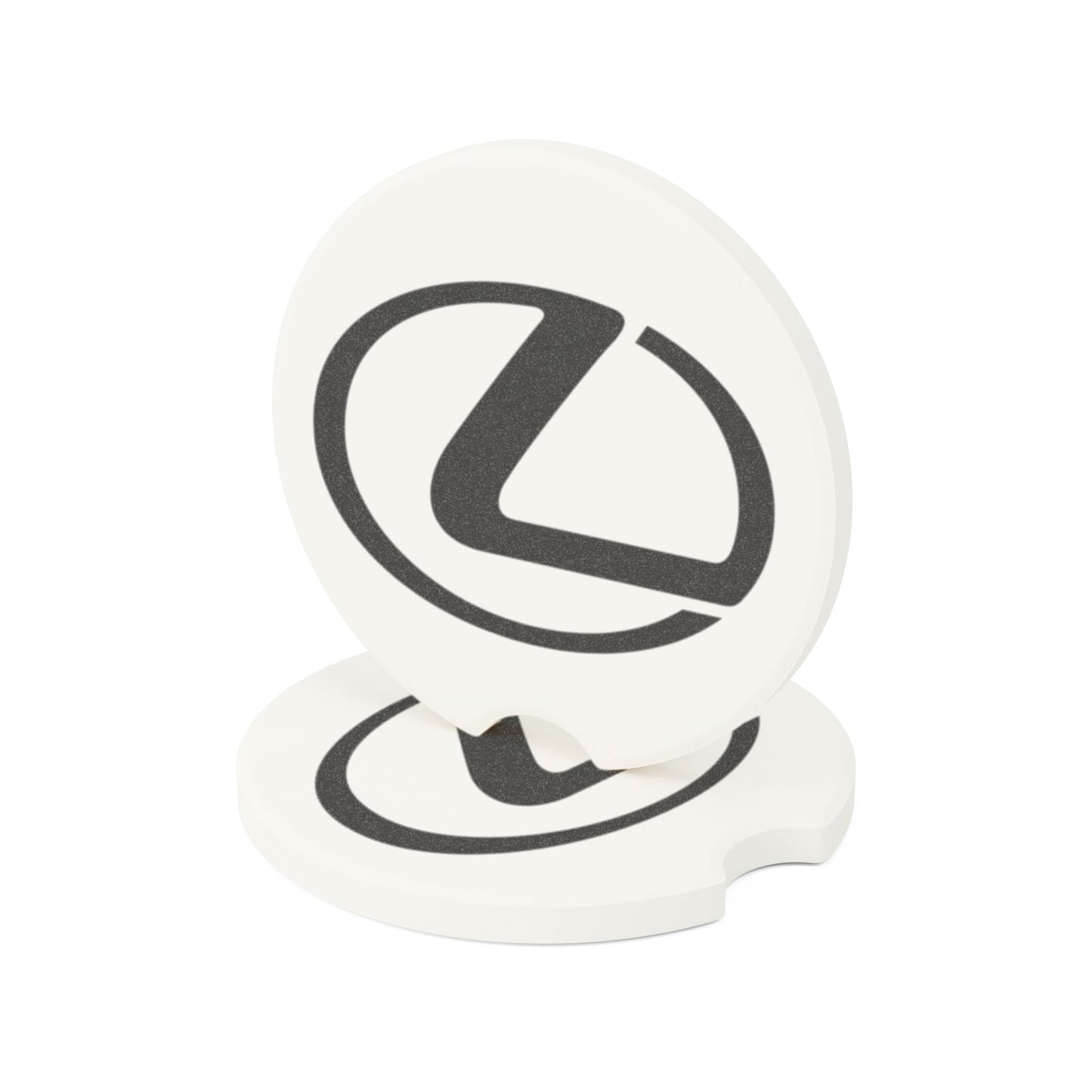 Lexus Logo Soapstone Car Coaster