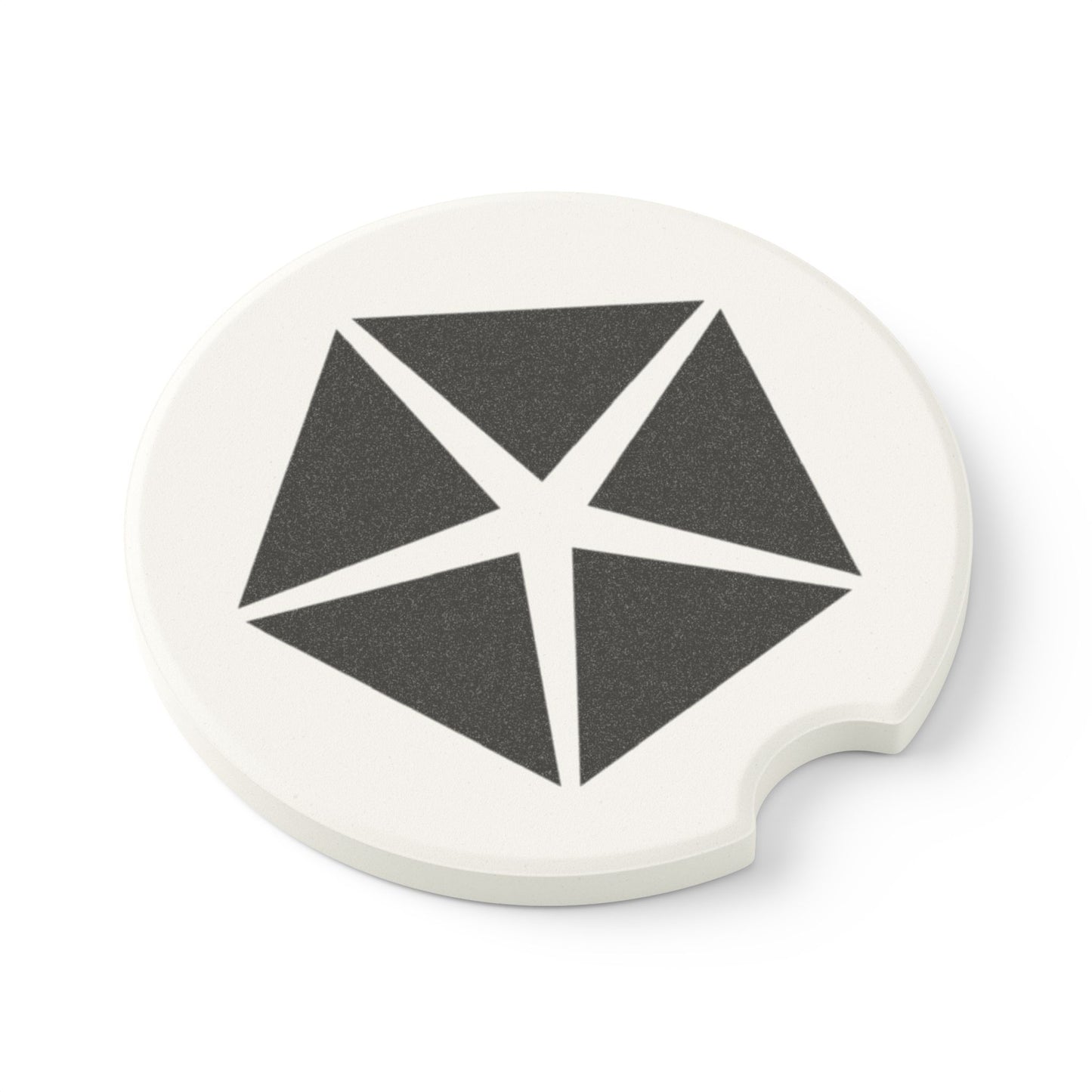 Chrysler Logo Soapstone Car Coaster