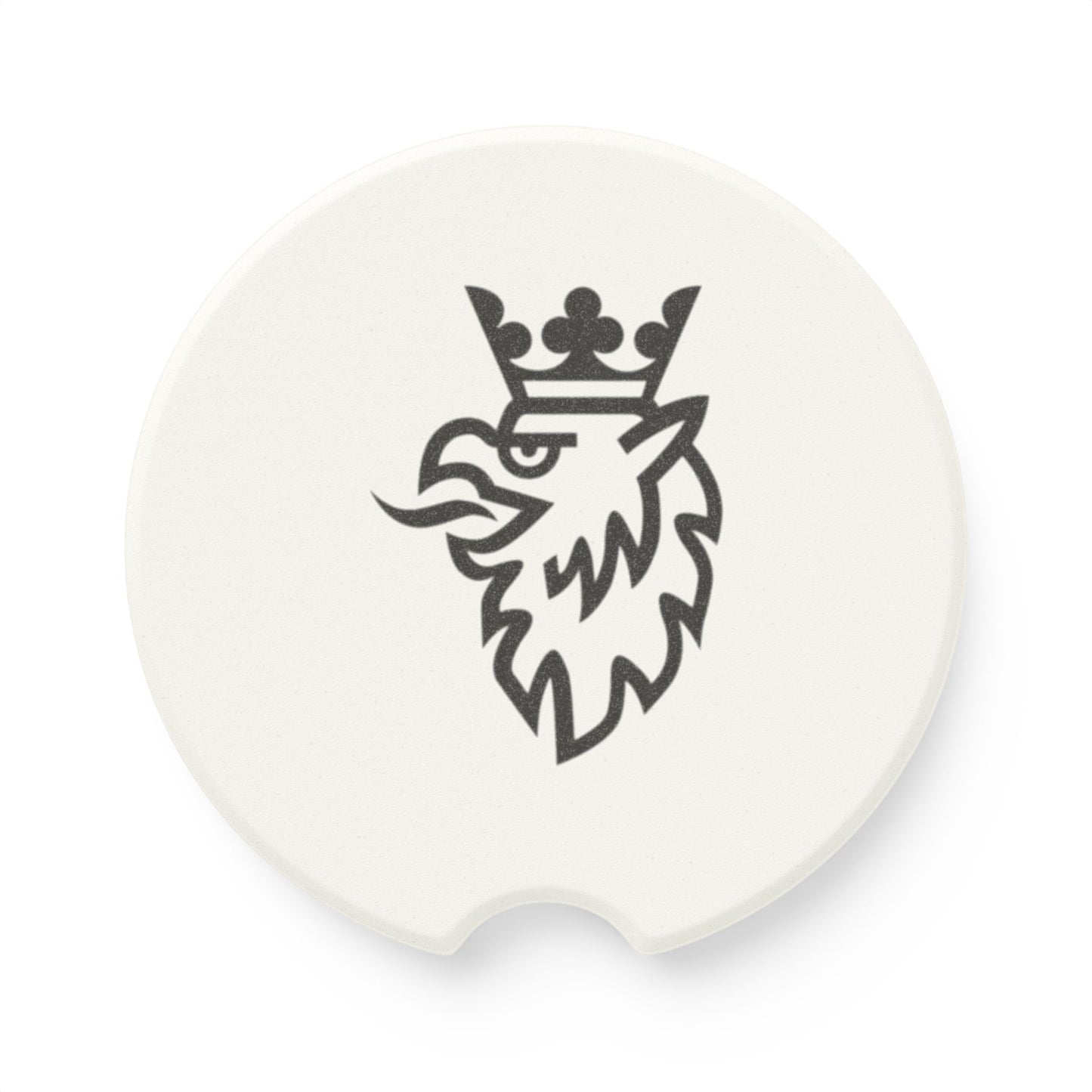 Saab Logo Soapstone Car Coaster