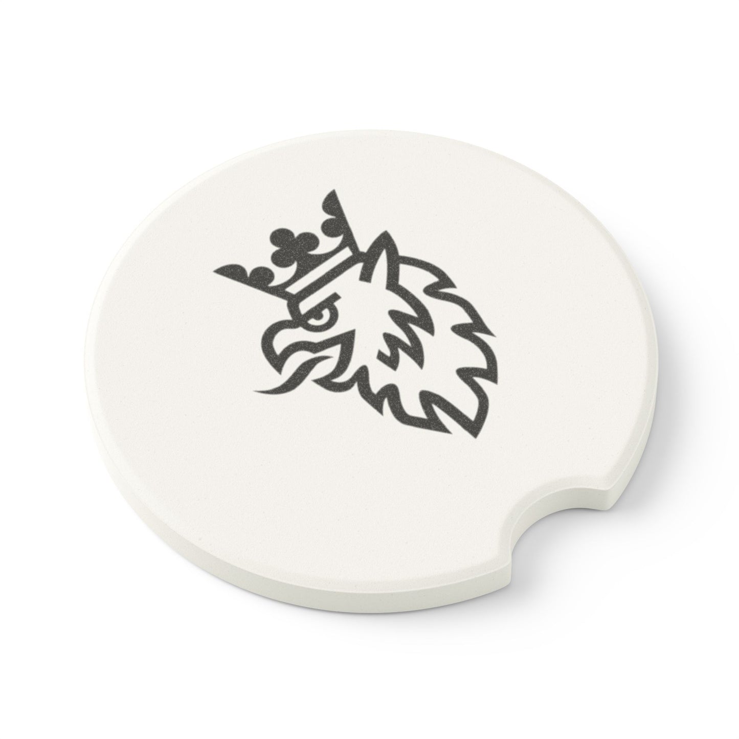 Saab Logo Soapstone Car Coaster