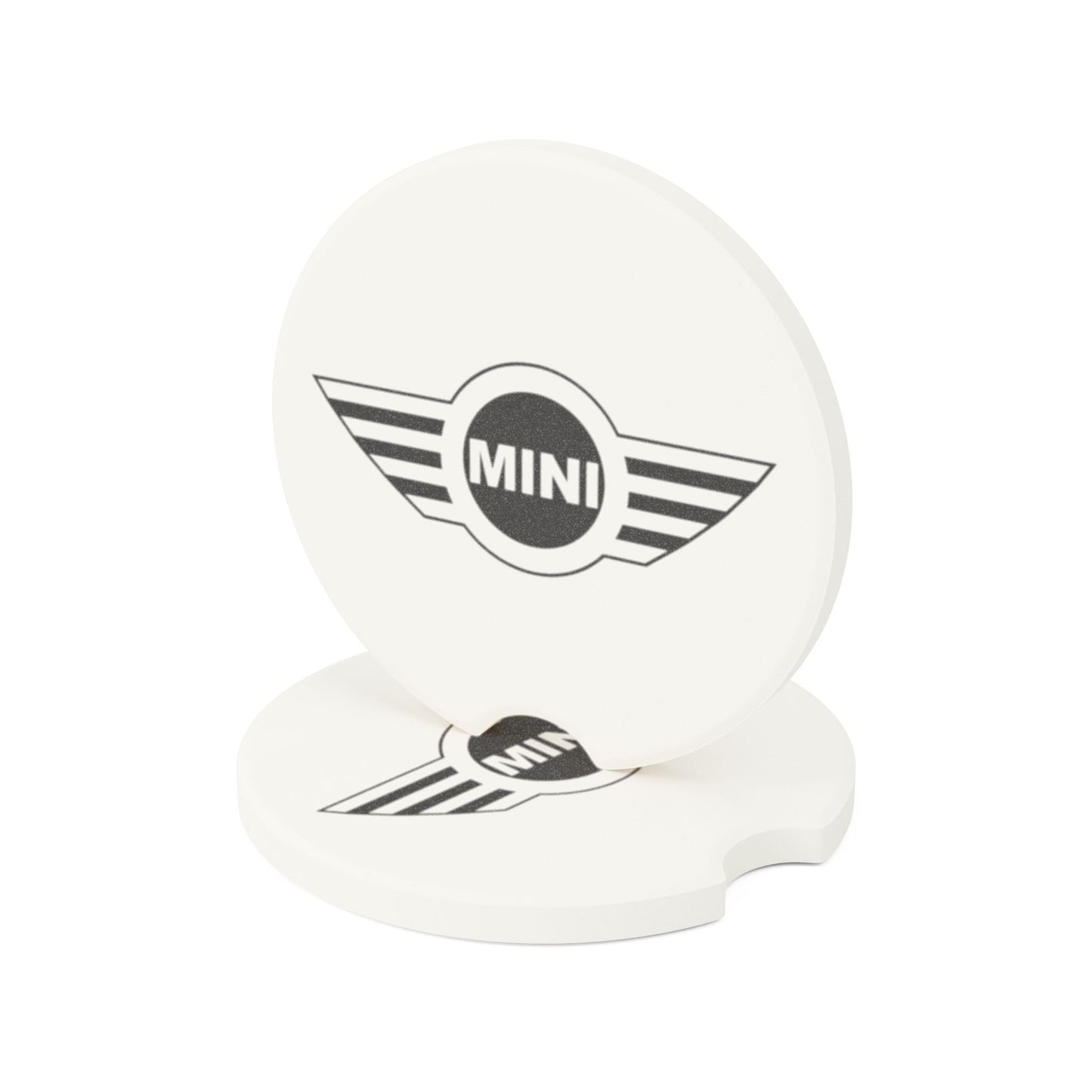 Mini Logo Soapstone Car Coaster