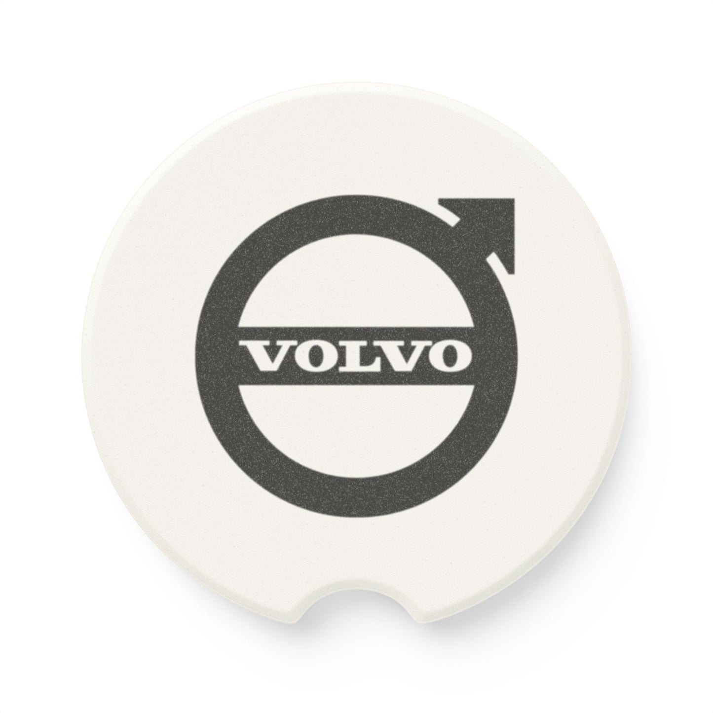Volvo Logo Soapstone Car Coaster