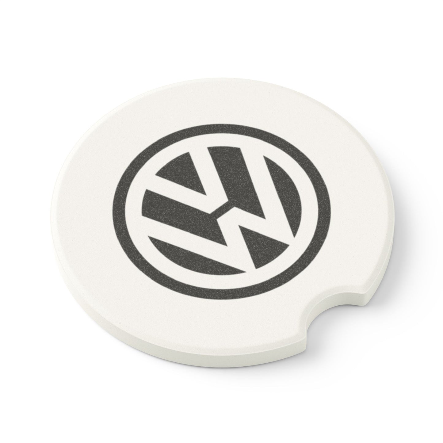 Volkswagen Logo Soapstone Car Coaster