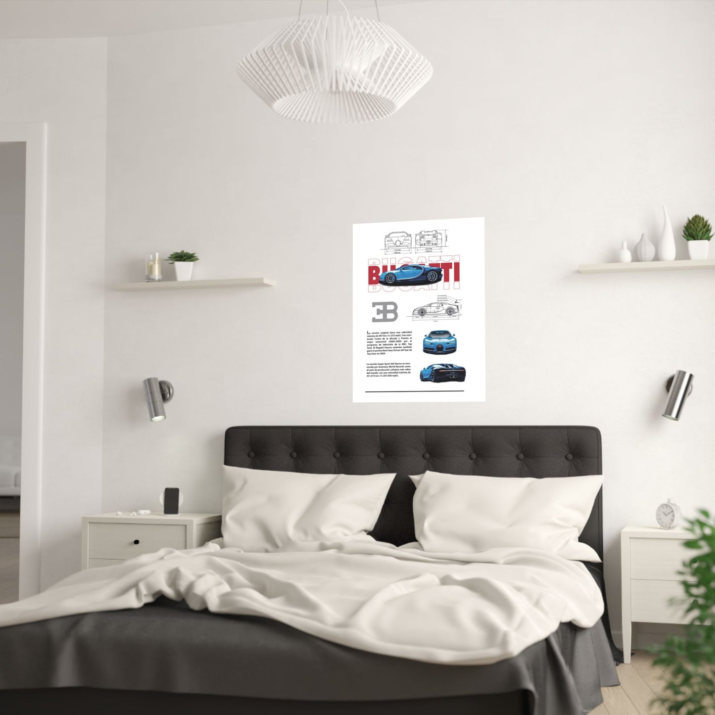 Bugatti Car Art Print