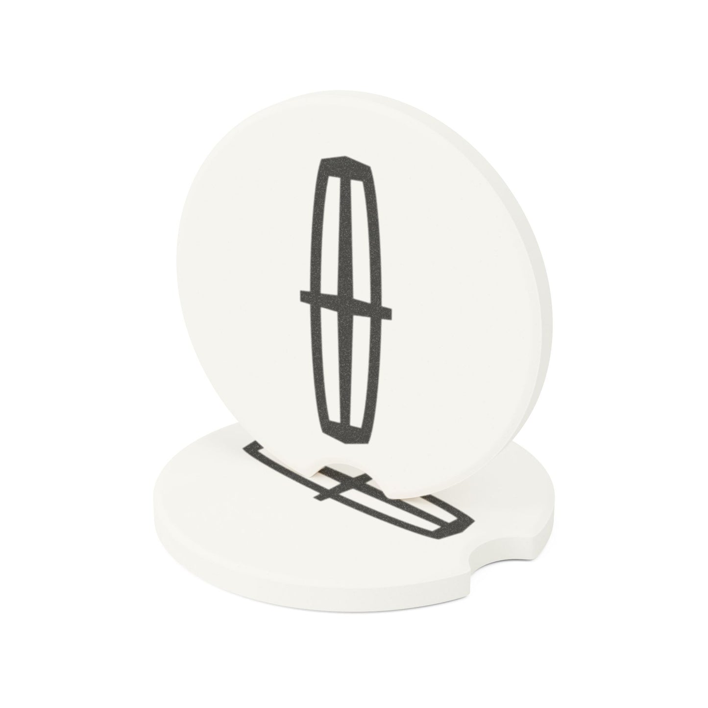 Lincoln Logo Soapstone Car Coaster