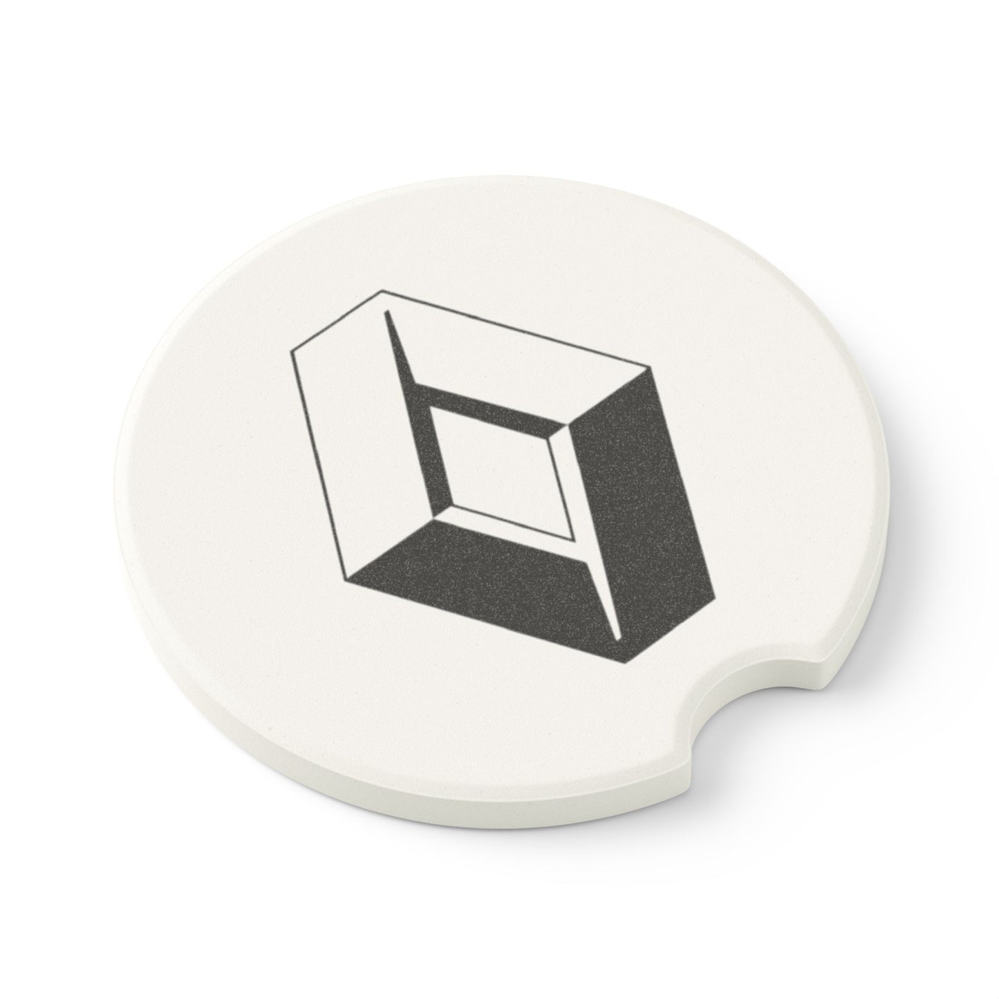 Renault Logo Soapstone Car Coaster