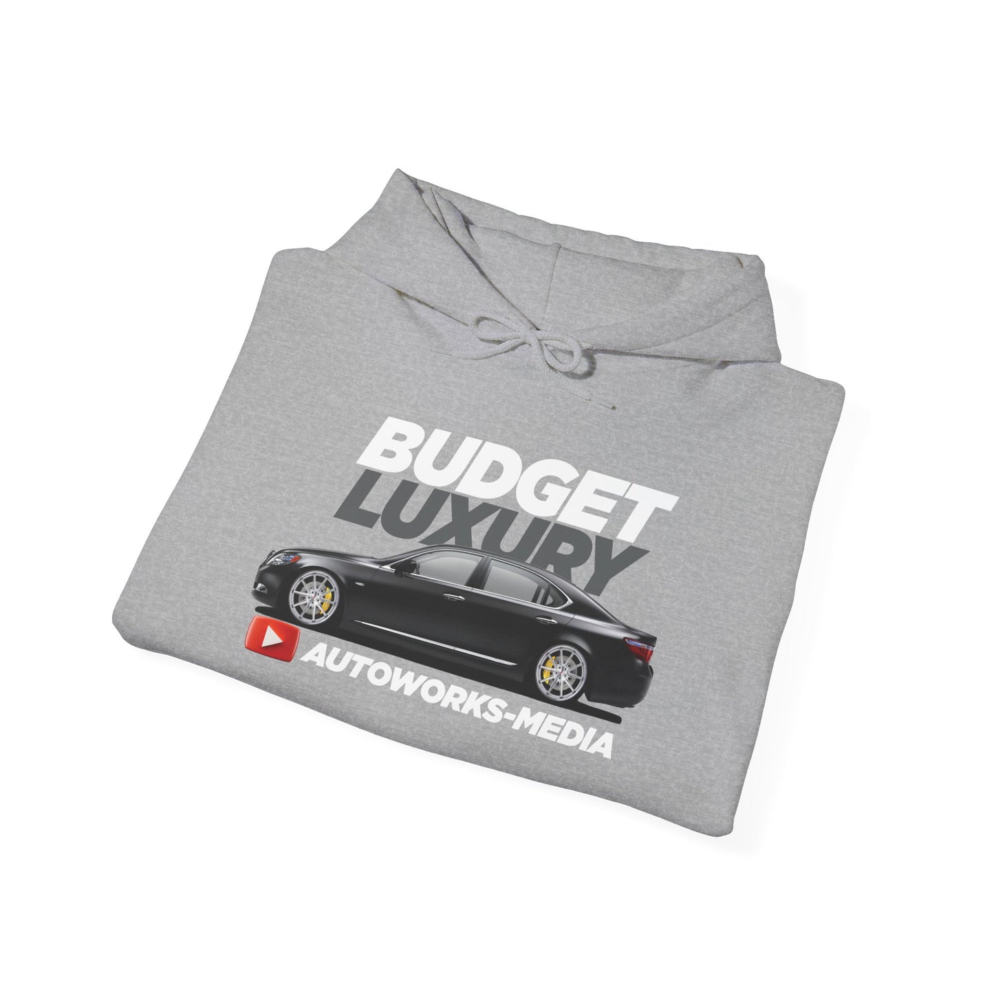 AutoWorks-Media, Lexus LS460 "Budget Luxury" Project Shirt Hooded Sweatshirt