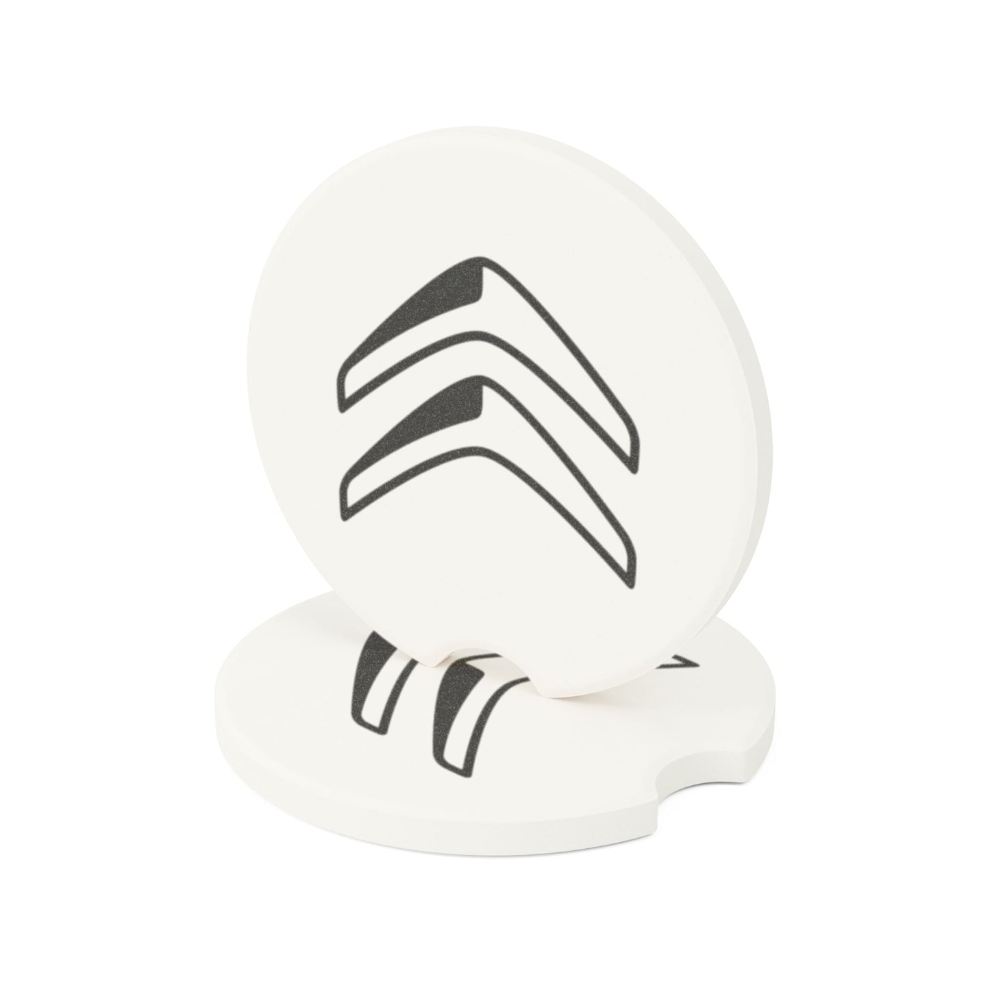 Citroen Logo Soapstone Car Coaster