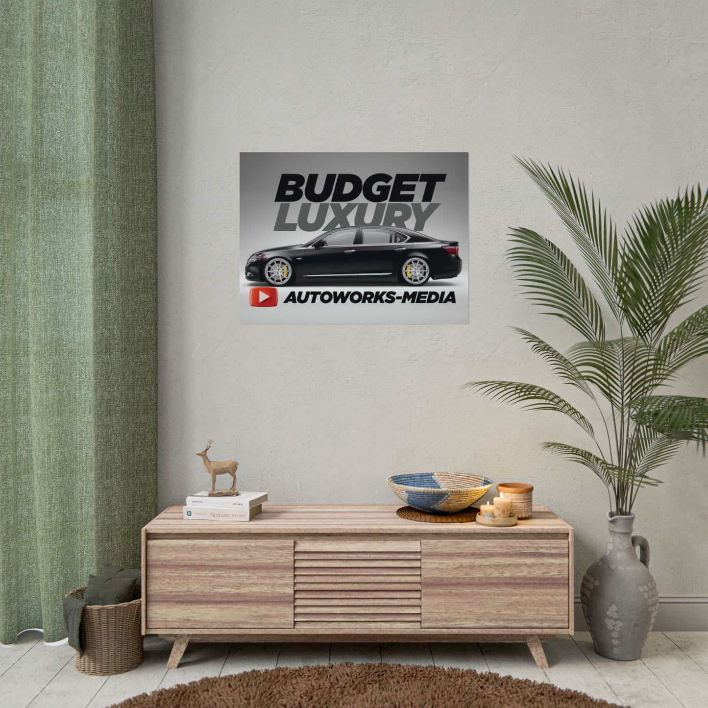 AutoWorks-Media, Lexus LS460 "Budget Luxury" Project Poster