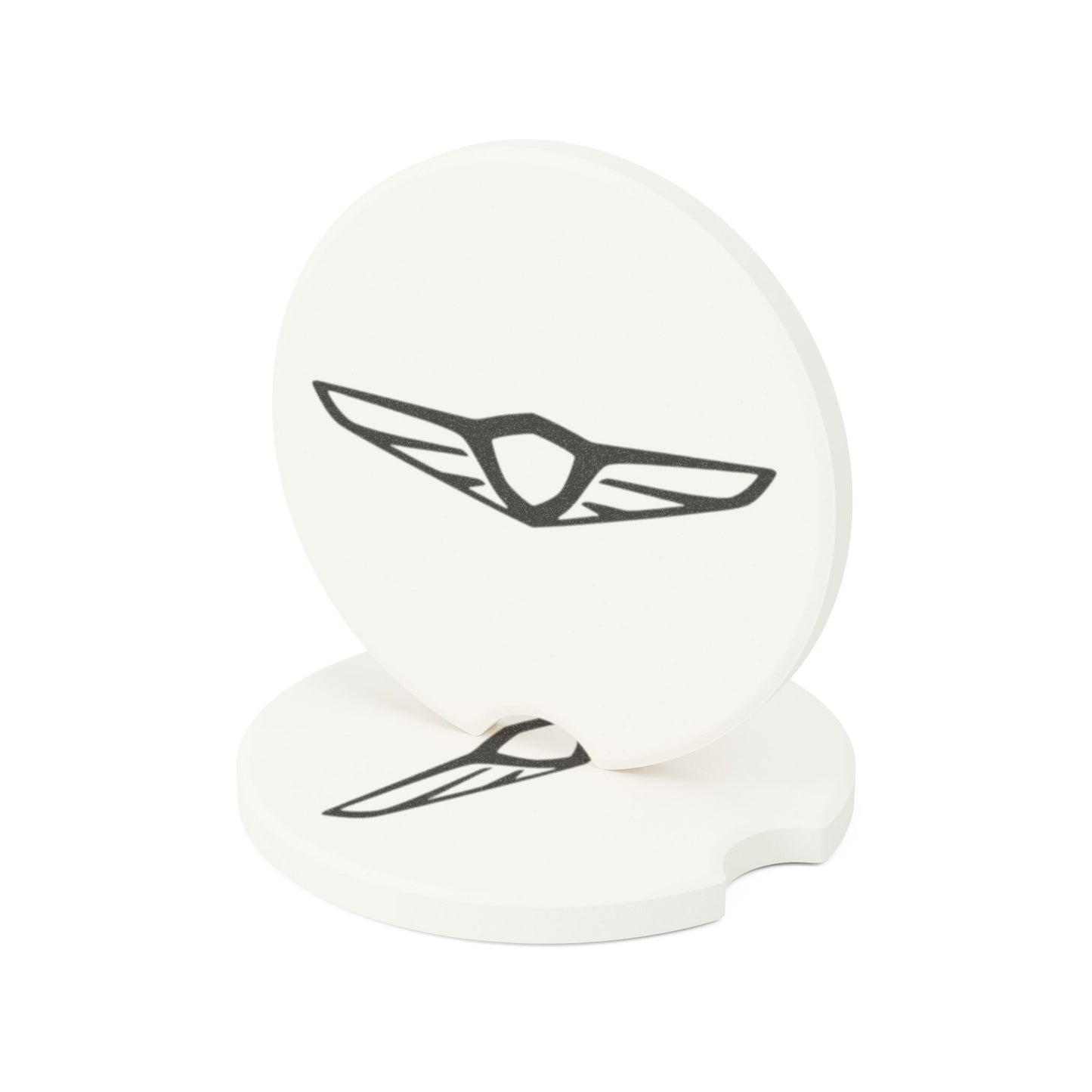 Genesis Logo Soapstone Car Coaster