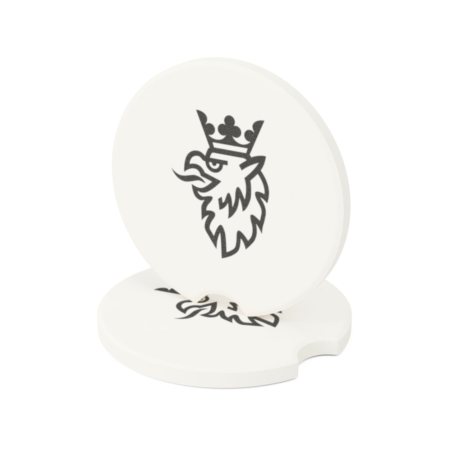 Saab Logo Soapstone Car Coaster