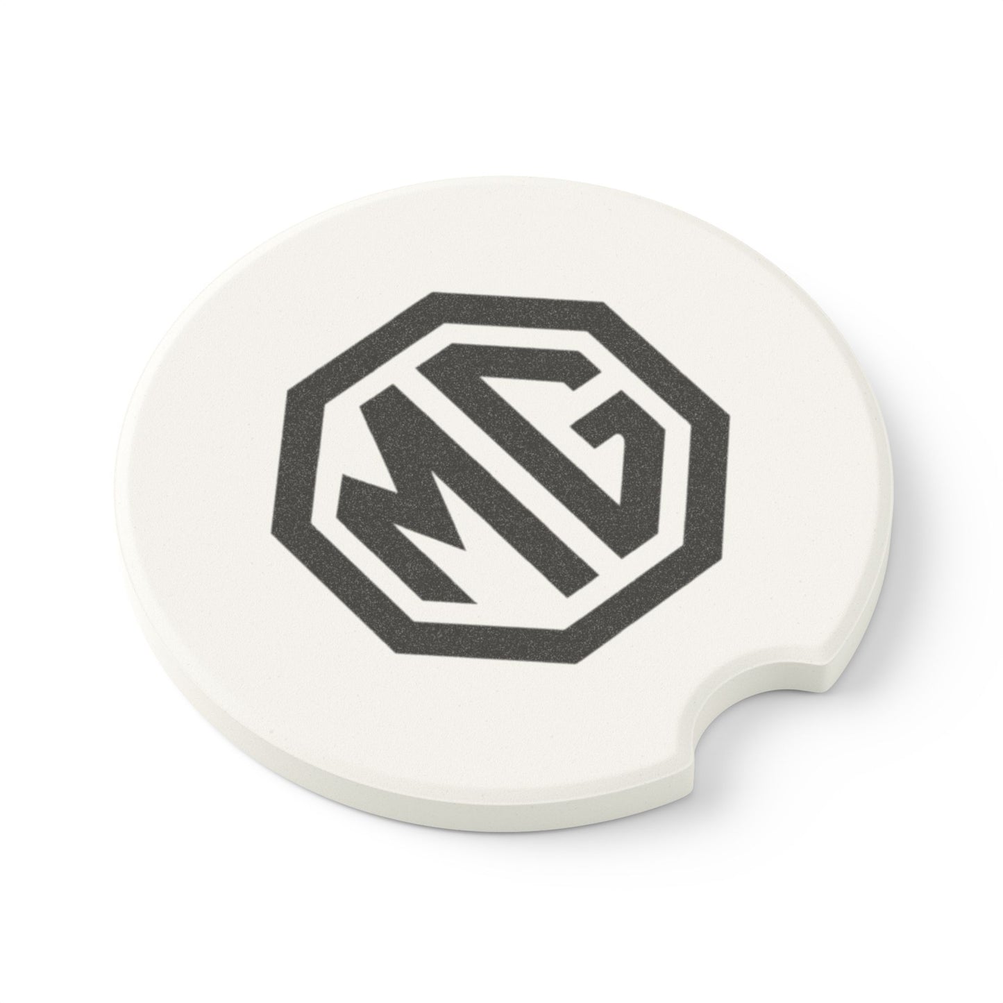 MG Logo Soapstone Car Coaster