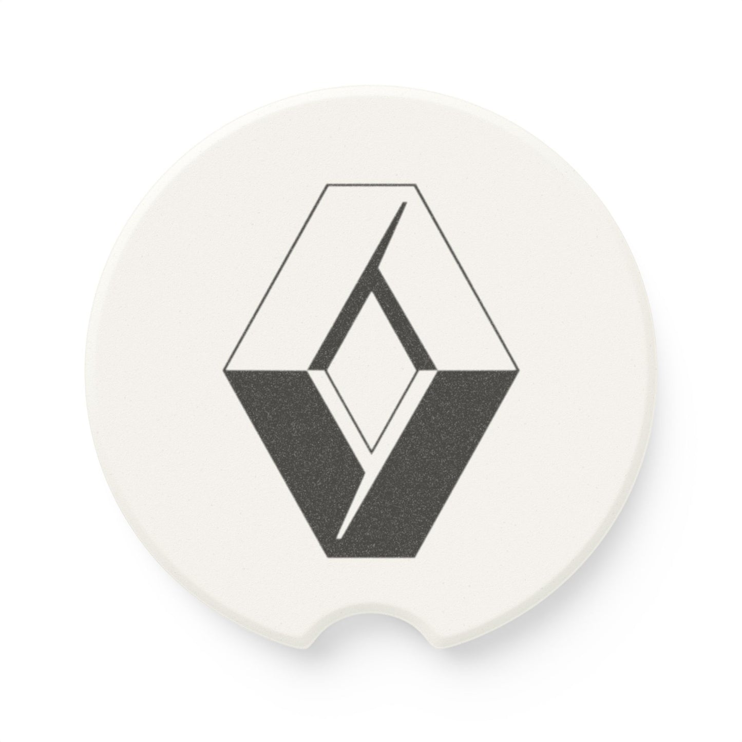 Renault Logo Soapstone Car Coaster