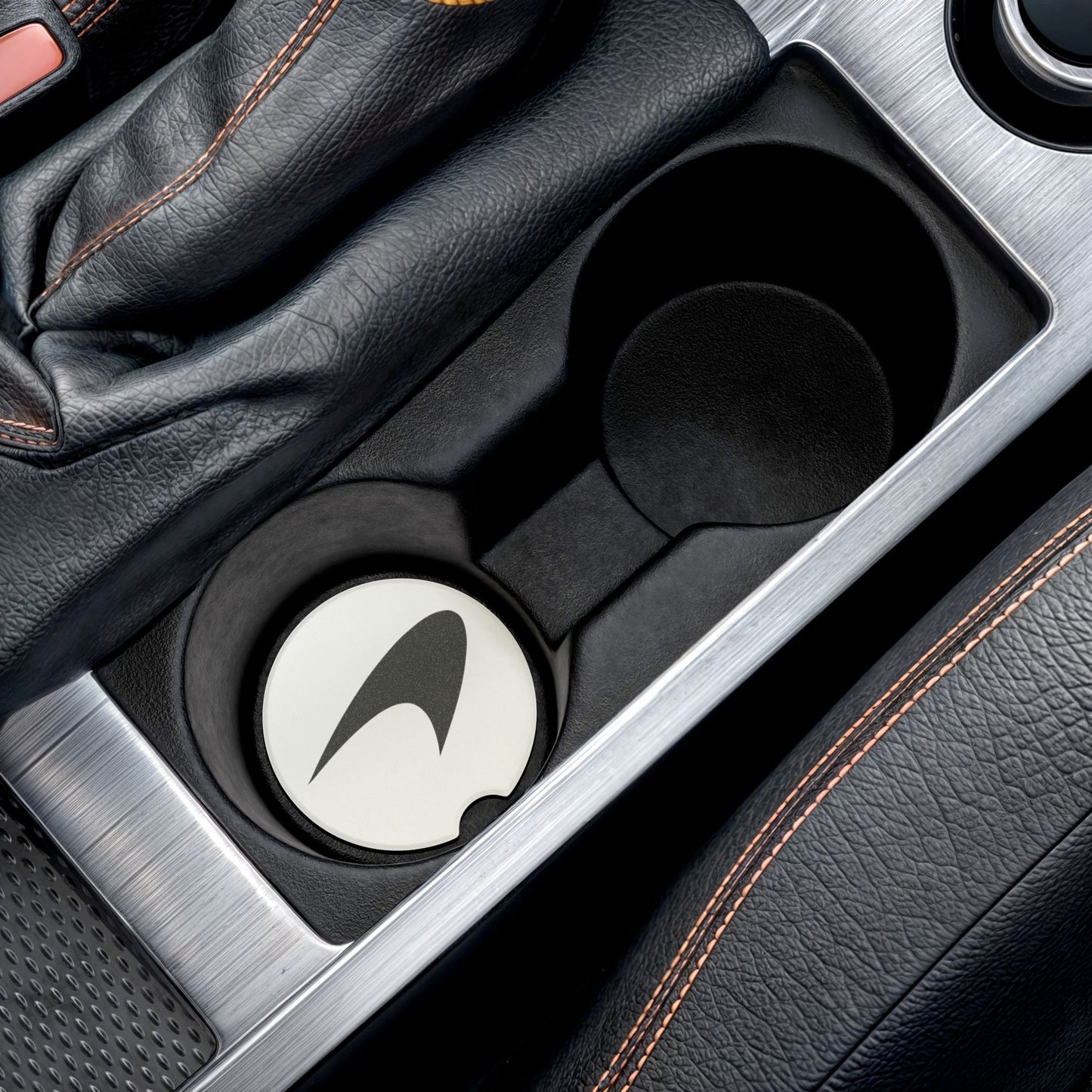 McLaren Logo Soapstone Car Coaster