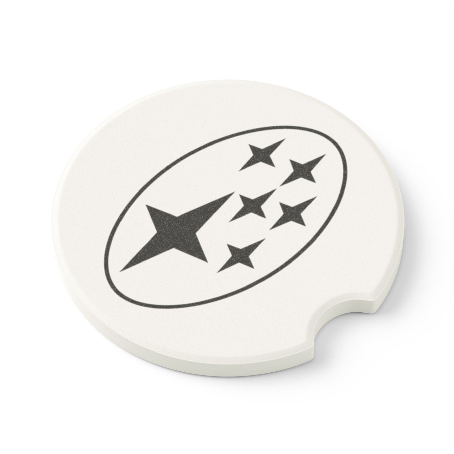 Subaru Logo Soapstone Car Coaster