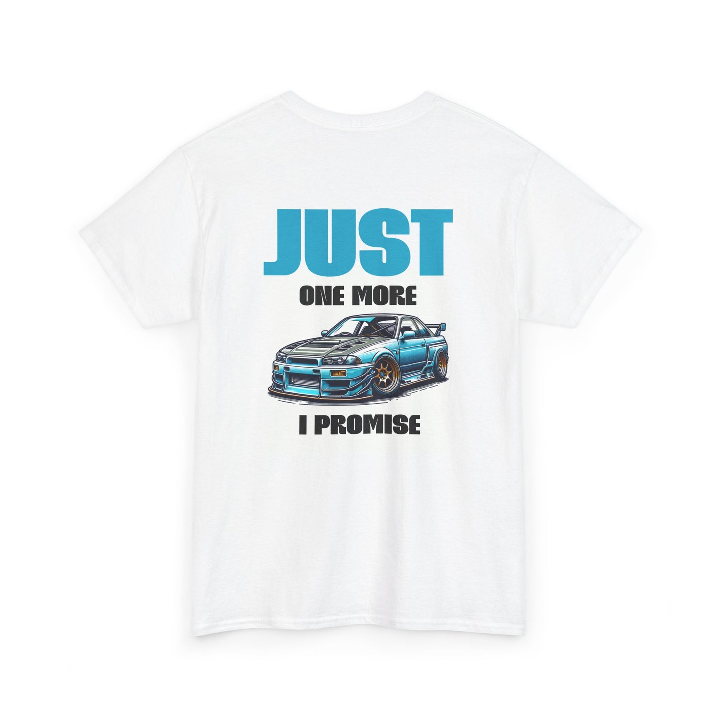 JDM T-Shirt - Nissan R34 'Just One More Car'