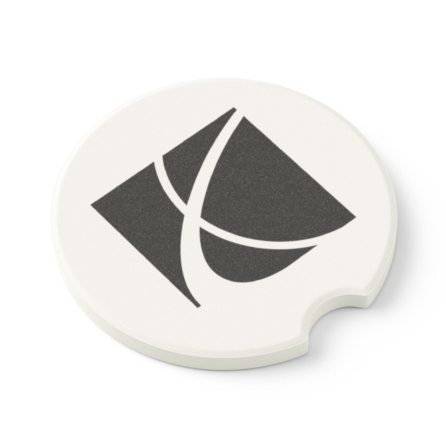 Saturn Logo Soapstone Car Coaster