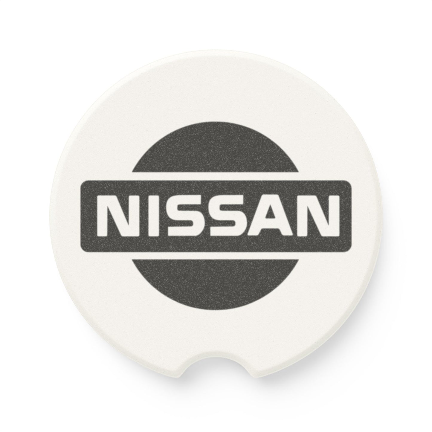 Nissan Logo Soapstone Car Coaster