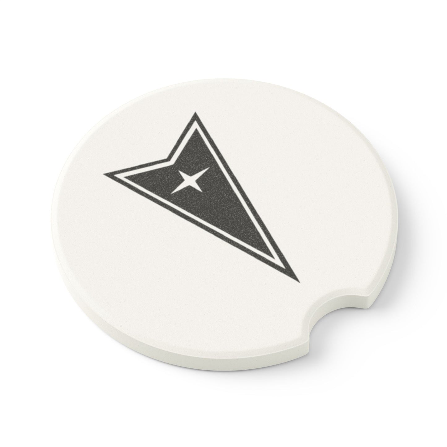 Pontiac Logo Soapstone Car Coaster