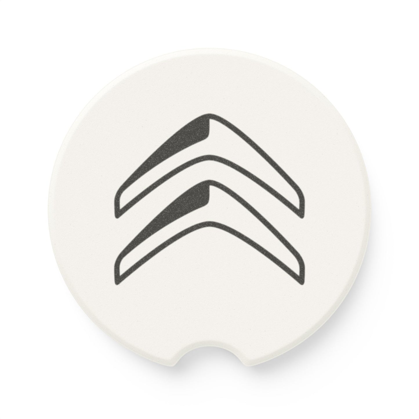 Citroen Logo Soapstone Car Coaster
