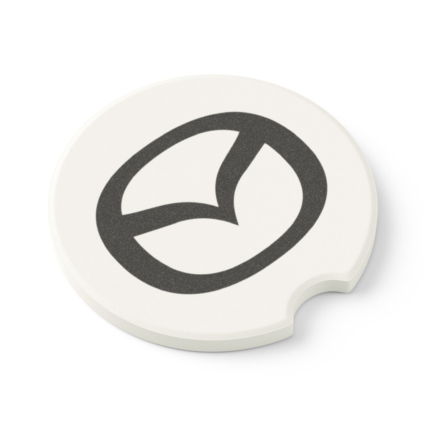 Mazda Logo Soapstone Car Coaster