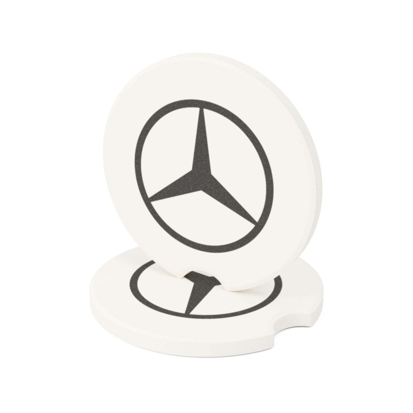 Mercedes-Benz Logo Soapstone Car Coaster