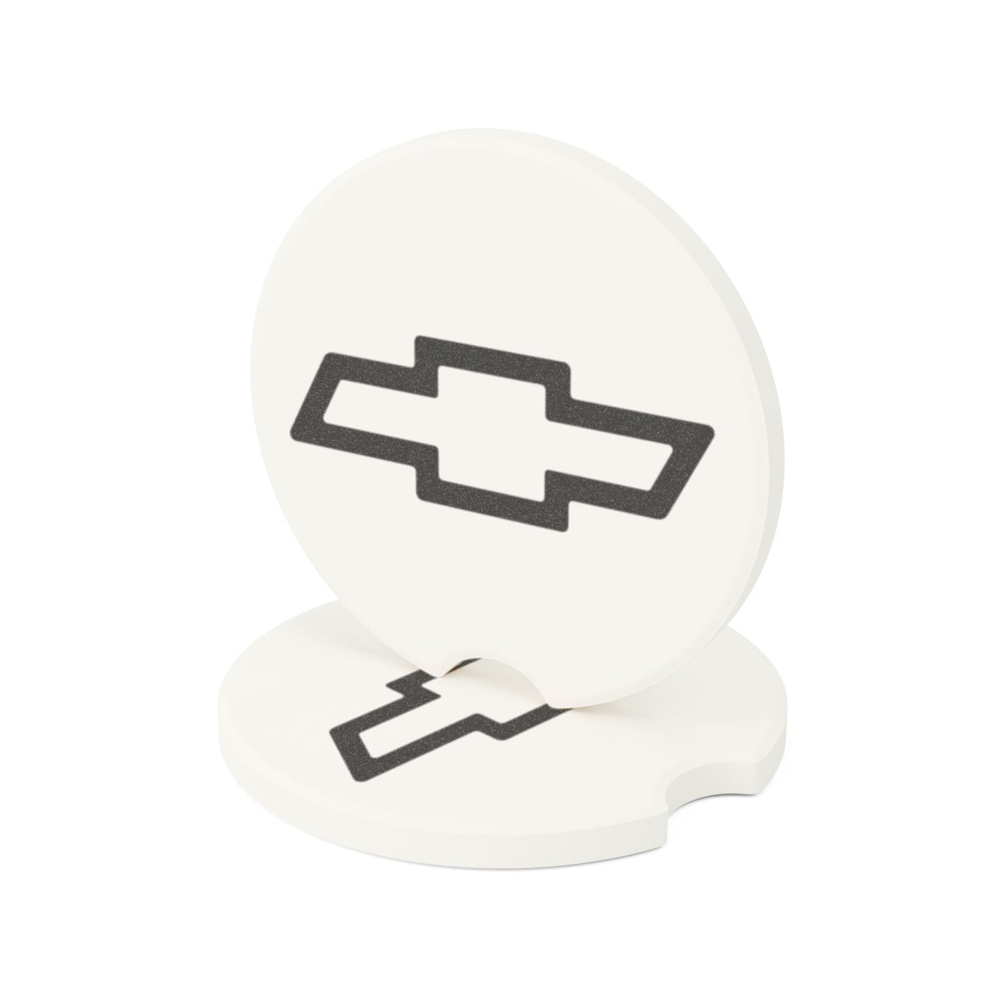 Chevrolet Logo Soapstone Car Coaster