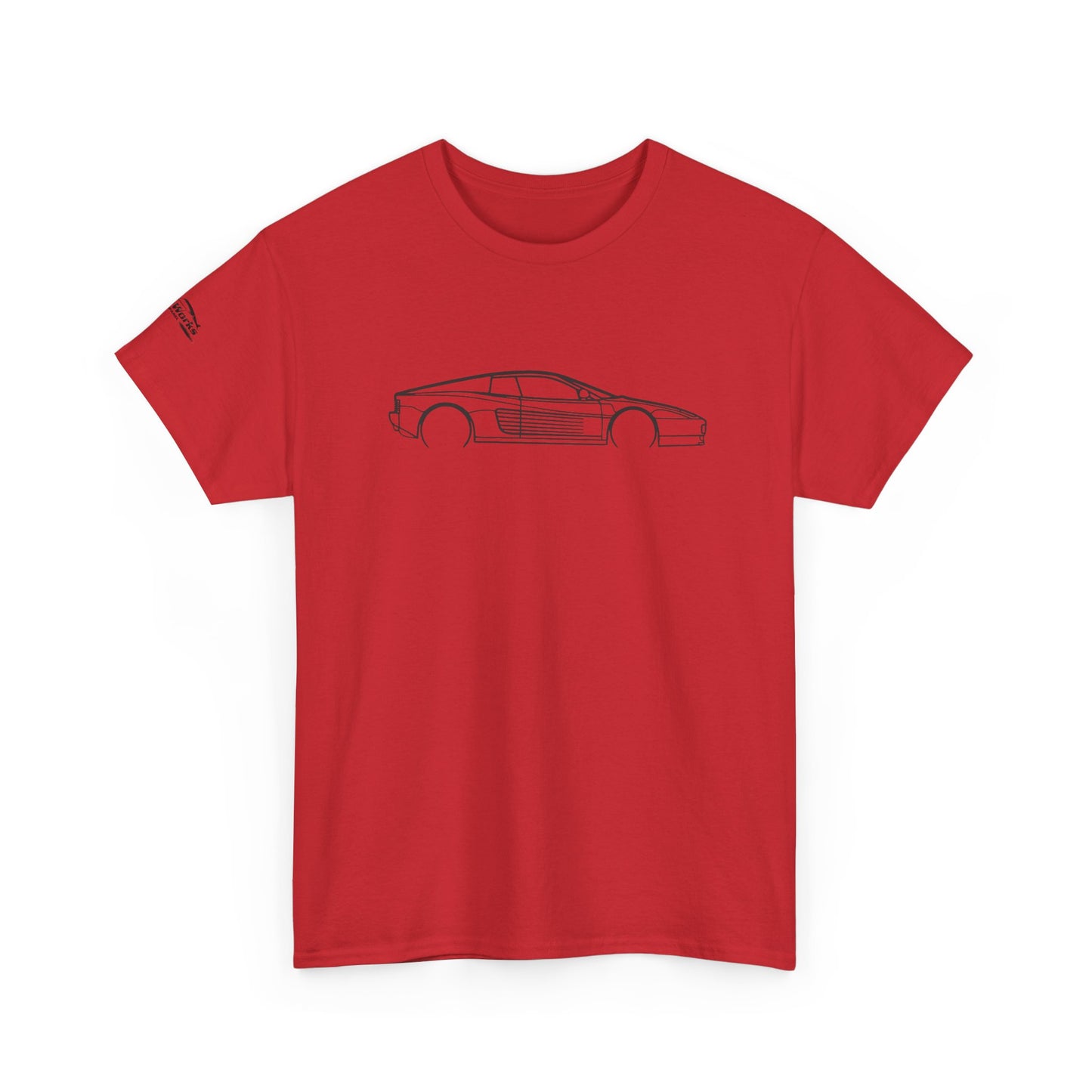 Ferrari Testarossa Silhouette T-Shirt