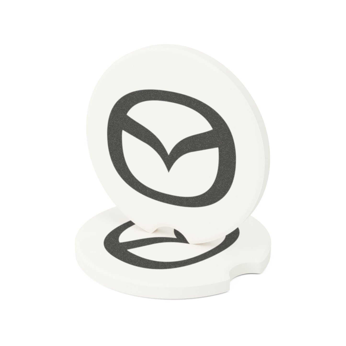 Mazda Logo Soapstone Car Coaster