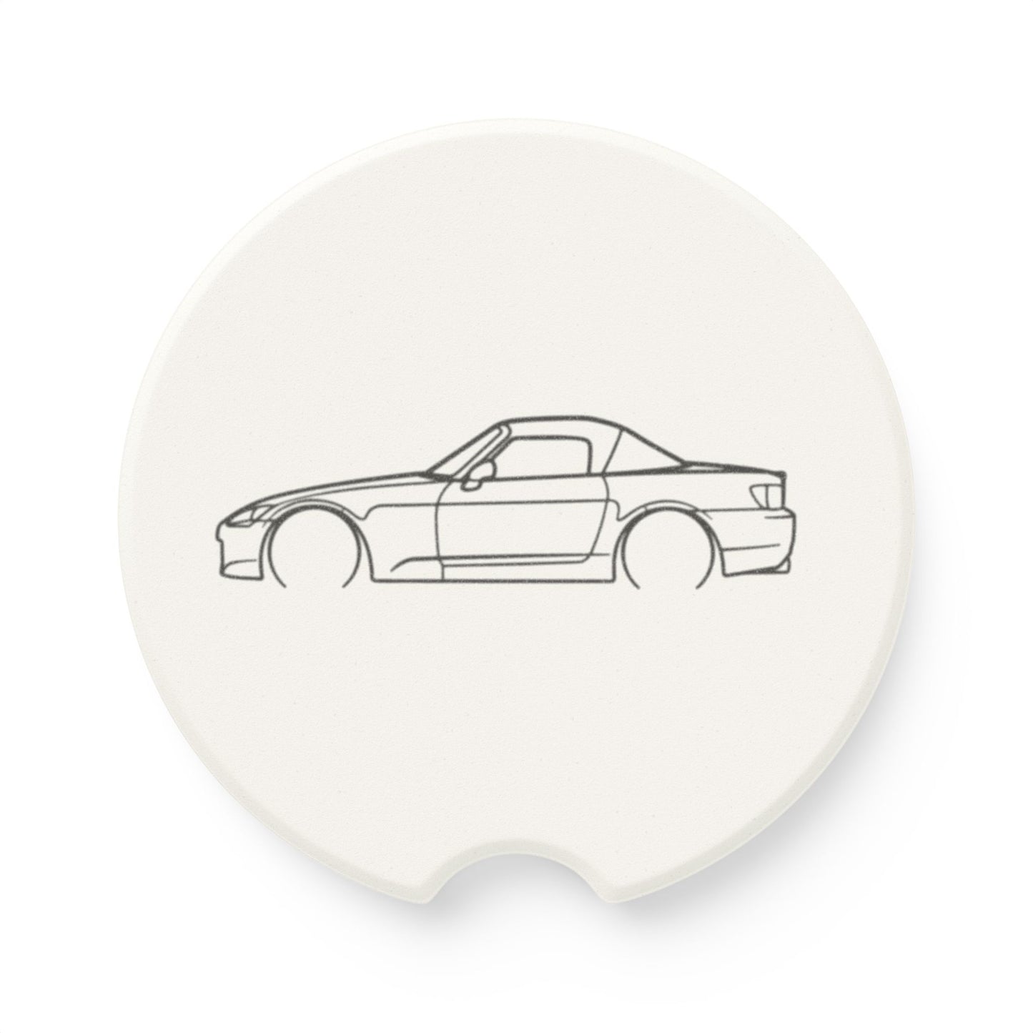 Honda S2000 Silhouette Soapstone Car Coaster