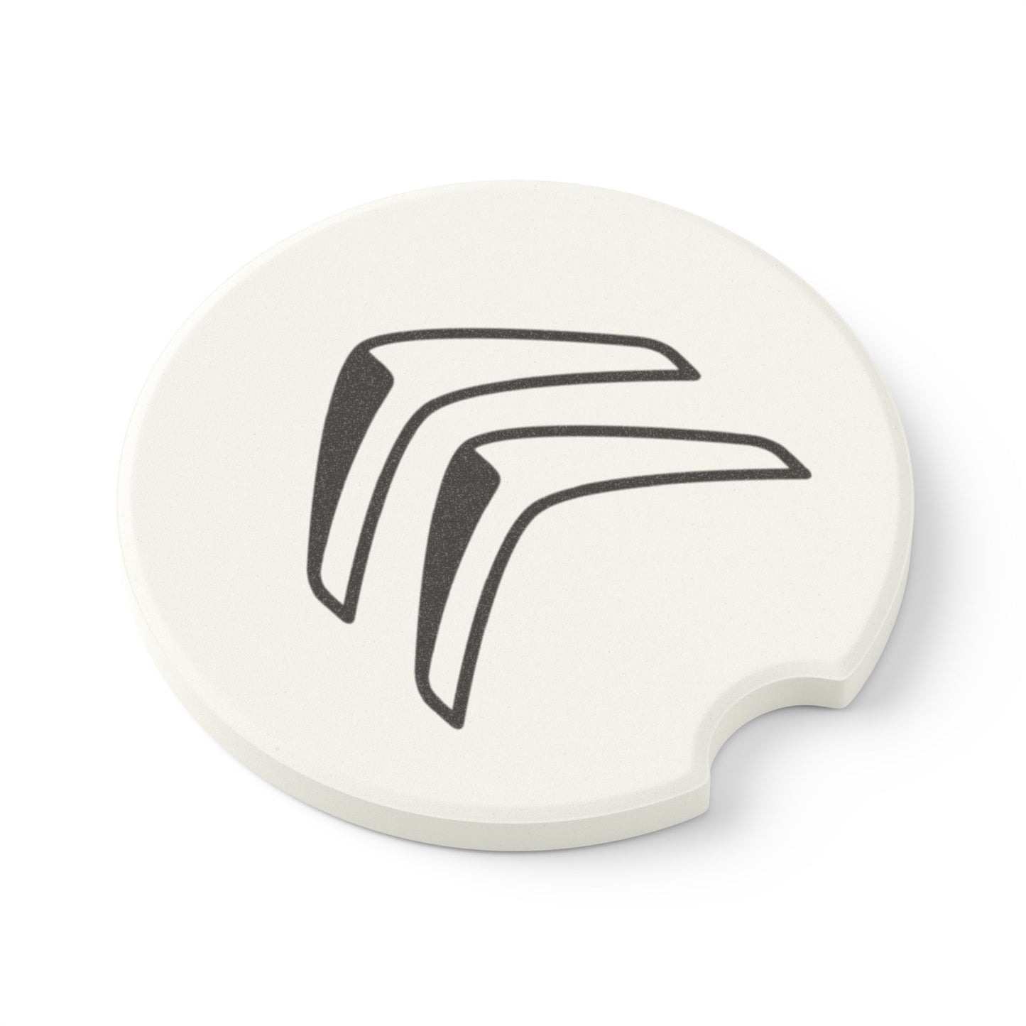 Citroen Logo Soapstone Car Coaster