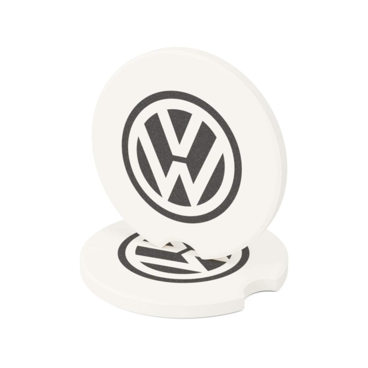 Volkswagen Logo Soapstone Car Coaster