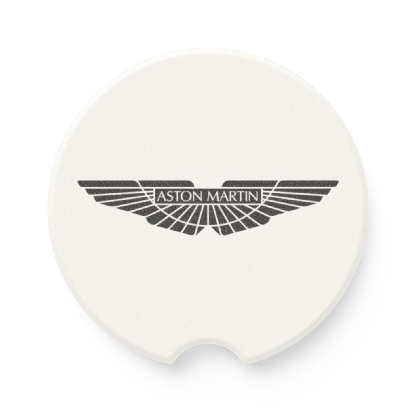 Aston Martin Logo Soapstone Car Coaster