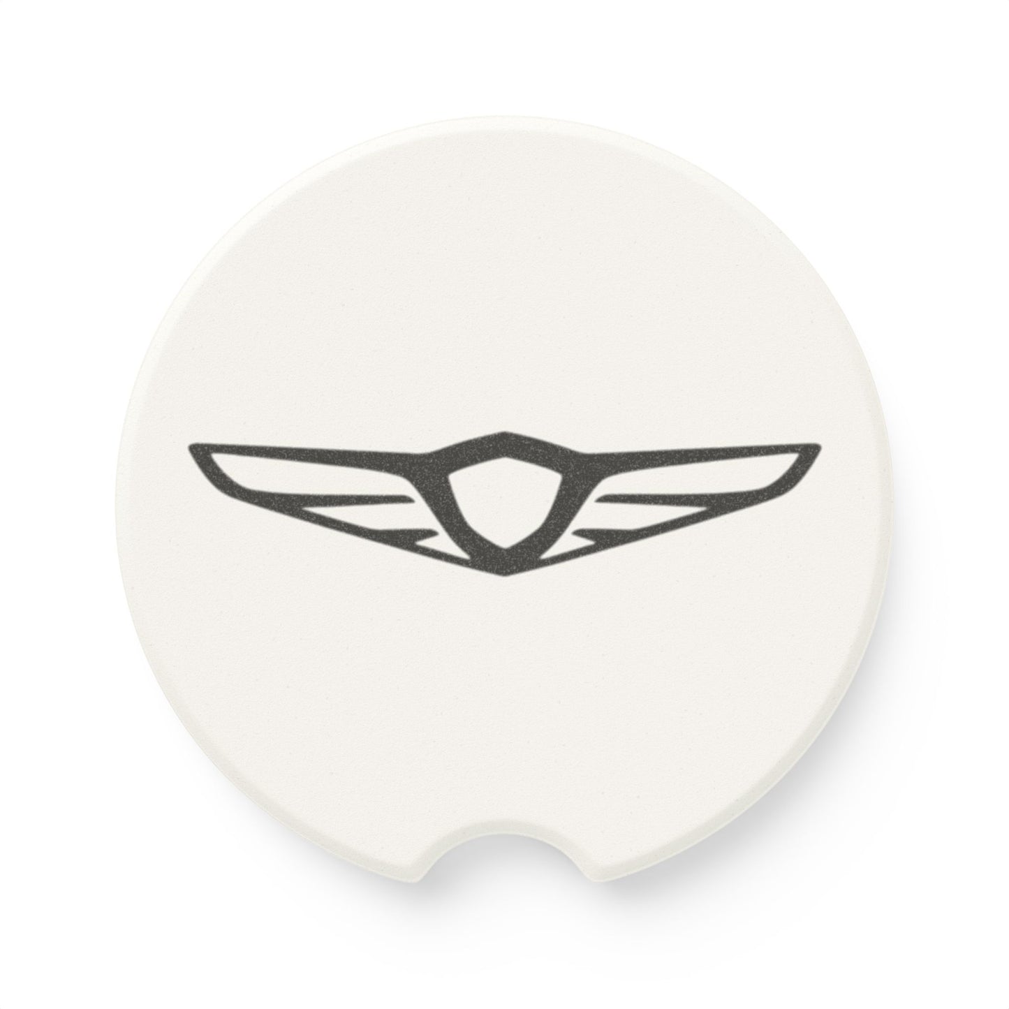 Genesis Logo Soapstone Car Coaster