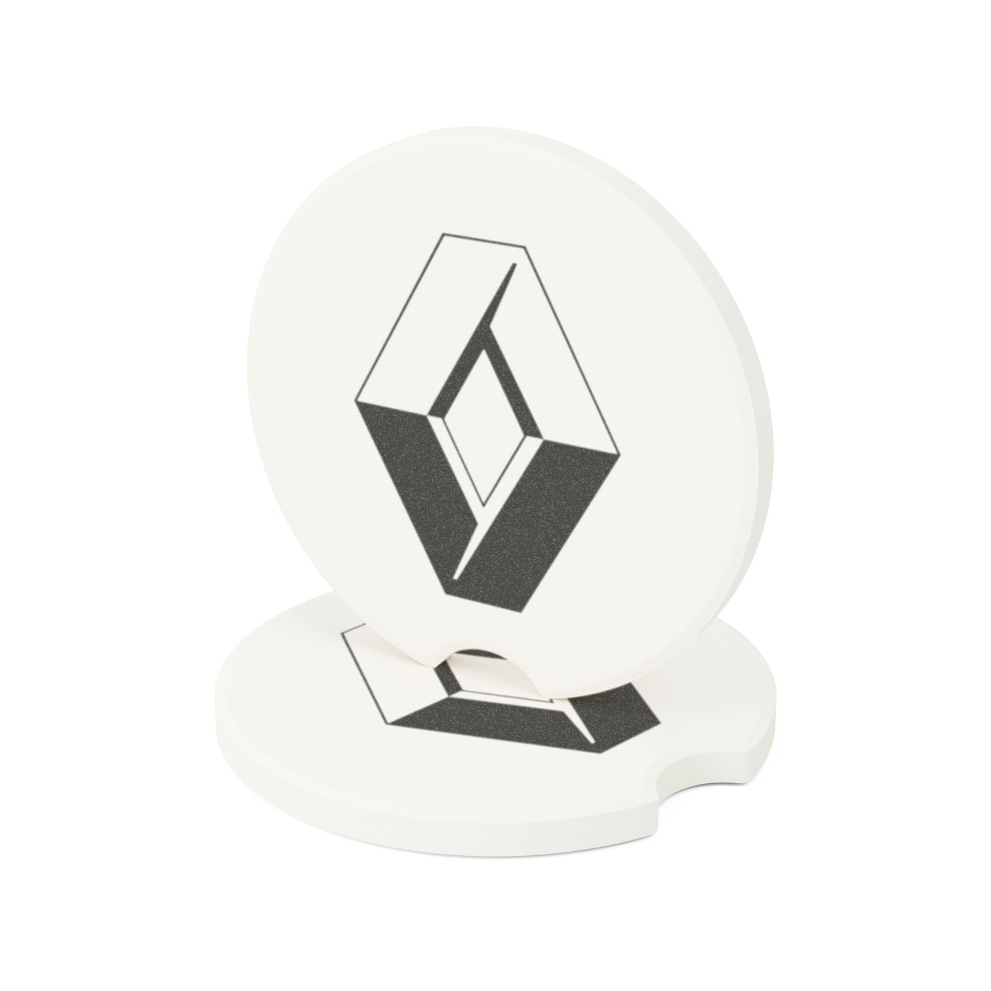 Renault Logo Soapstone Car Coaster