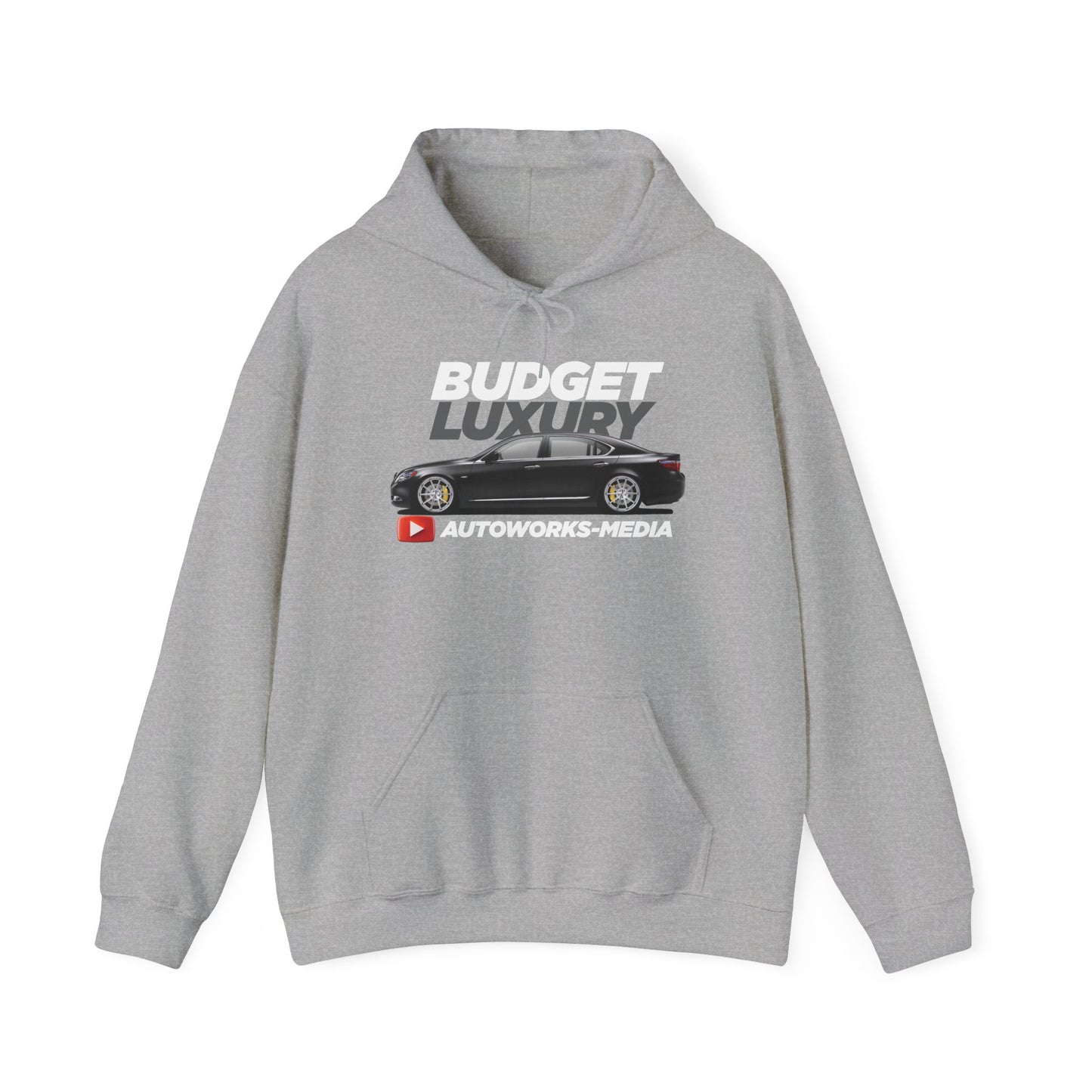 AutoWorks-Media, Lexus LS460 "Budget Luxury" Project Shirt Hooded Sweatshirt