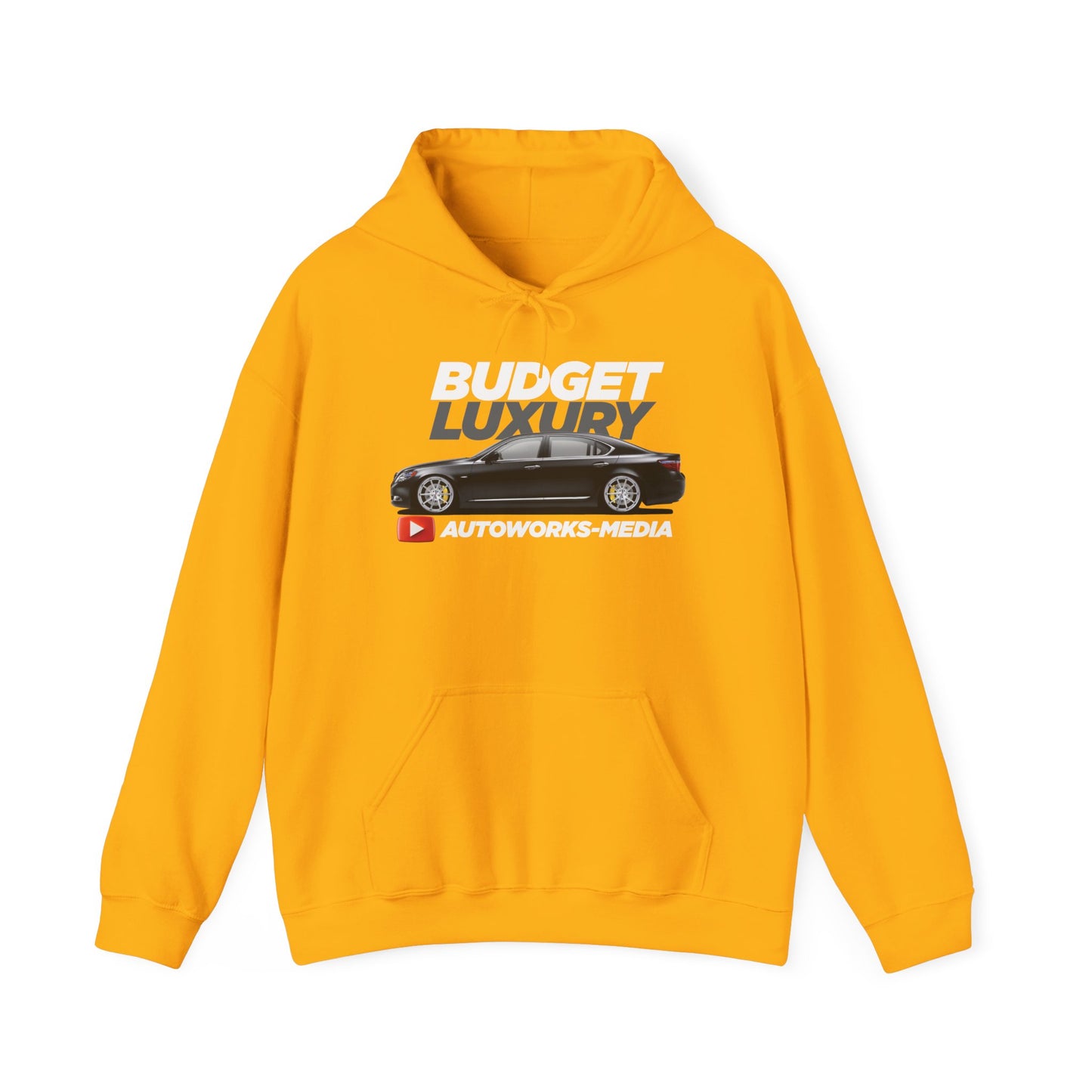 AutoWorks-Media, Lexus LS460 "Budget Luxury" Project Shirt Hooded Sweatshirt