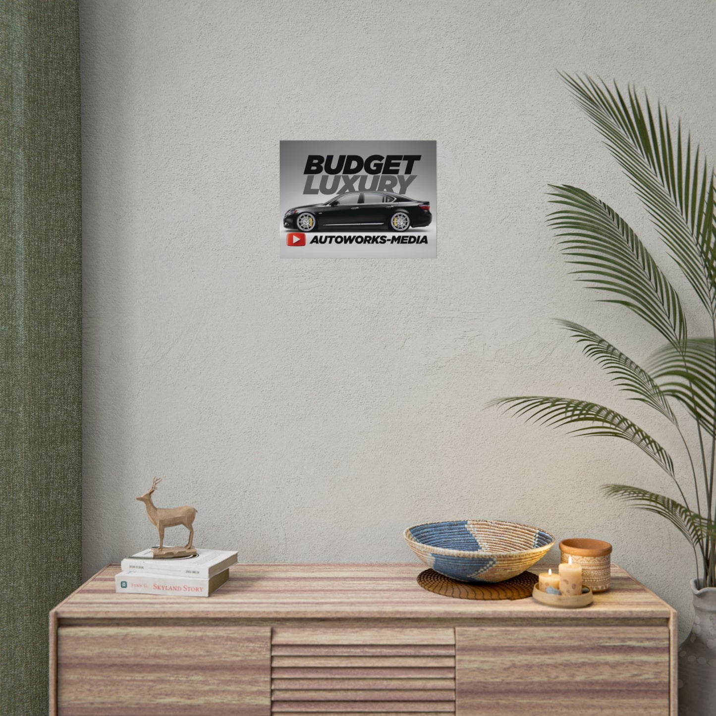 AutoWorks-Media, Lexus LS460 "Budget Luxury" Project Poster
