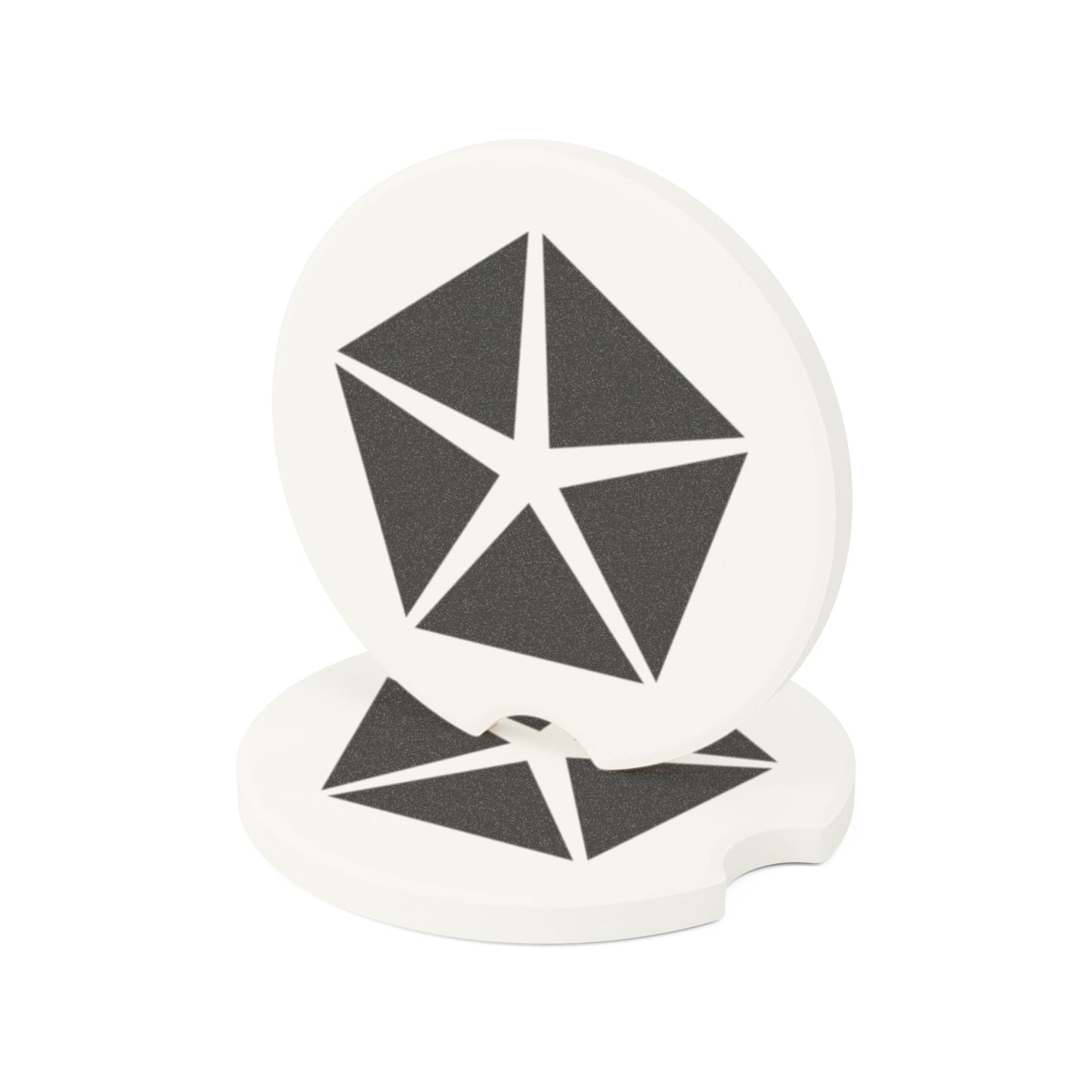 Chrysler Logo Soapstone Car Coaster