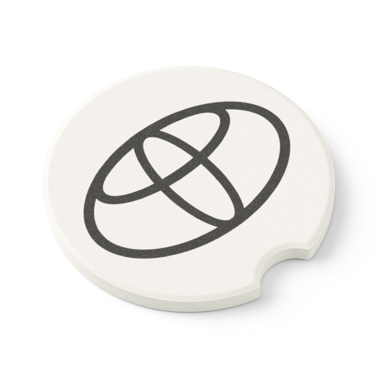 Toyota Logo Soapstone Car Coaster