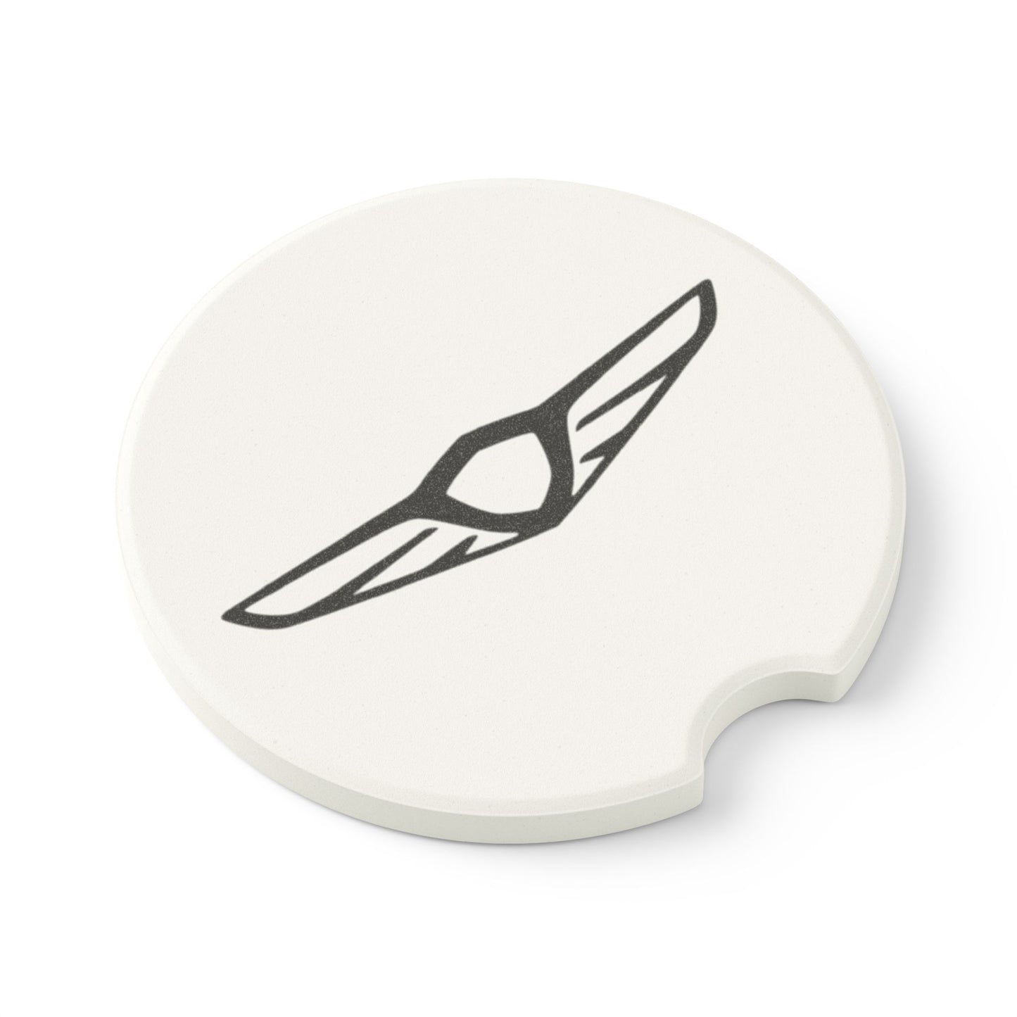 Genesis Logo Soapstone Car Coaster