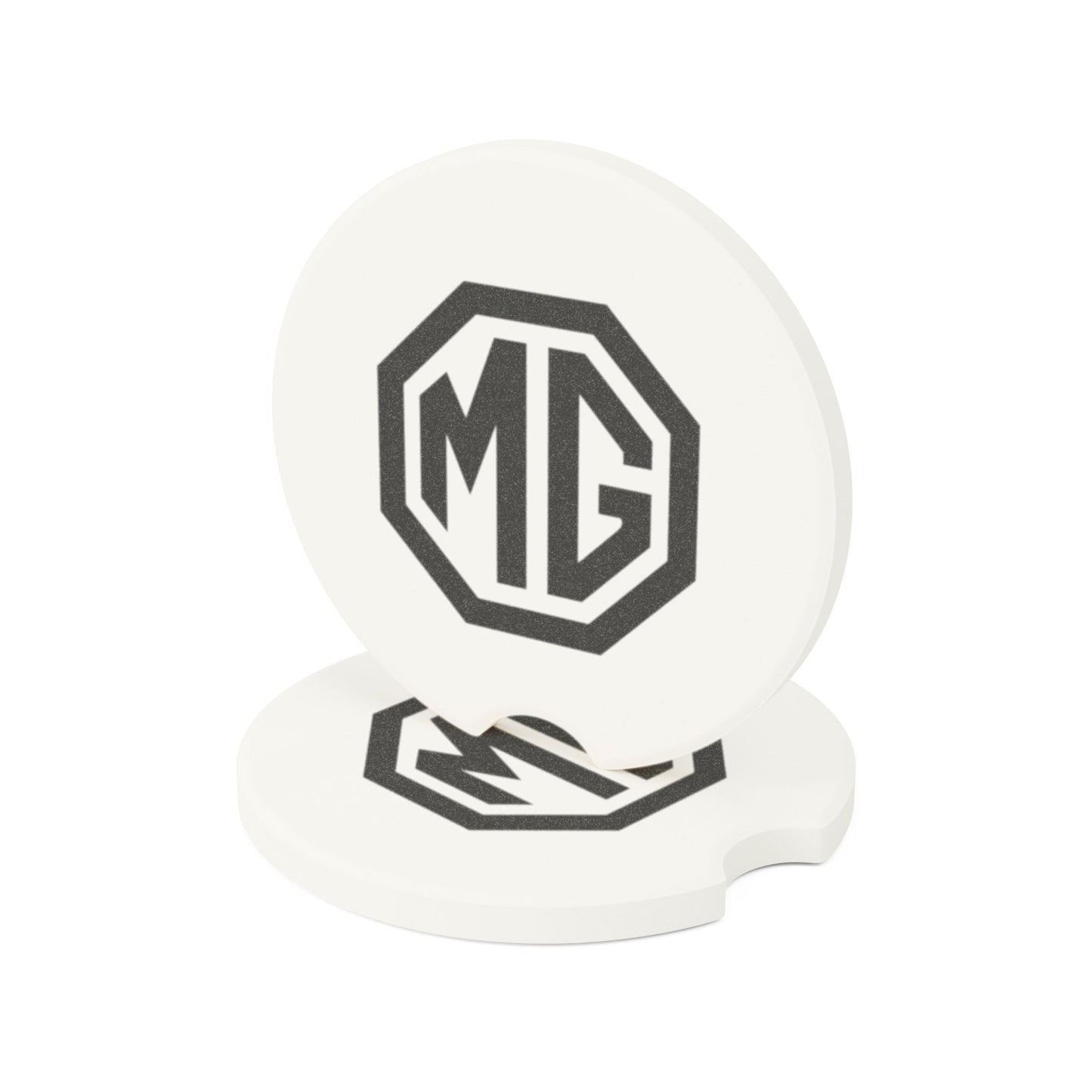 MG Logo Soapstone Car Coaster