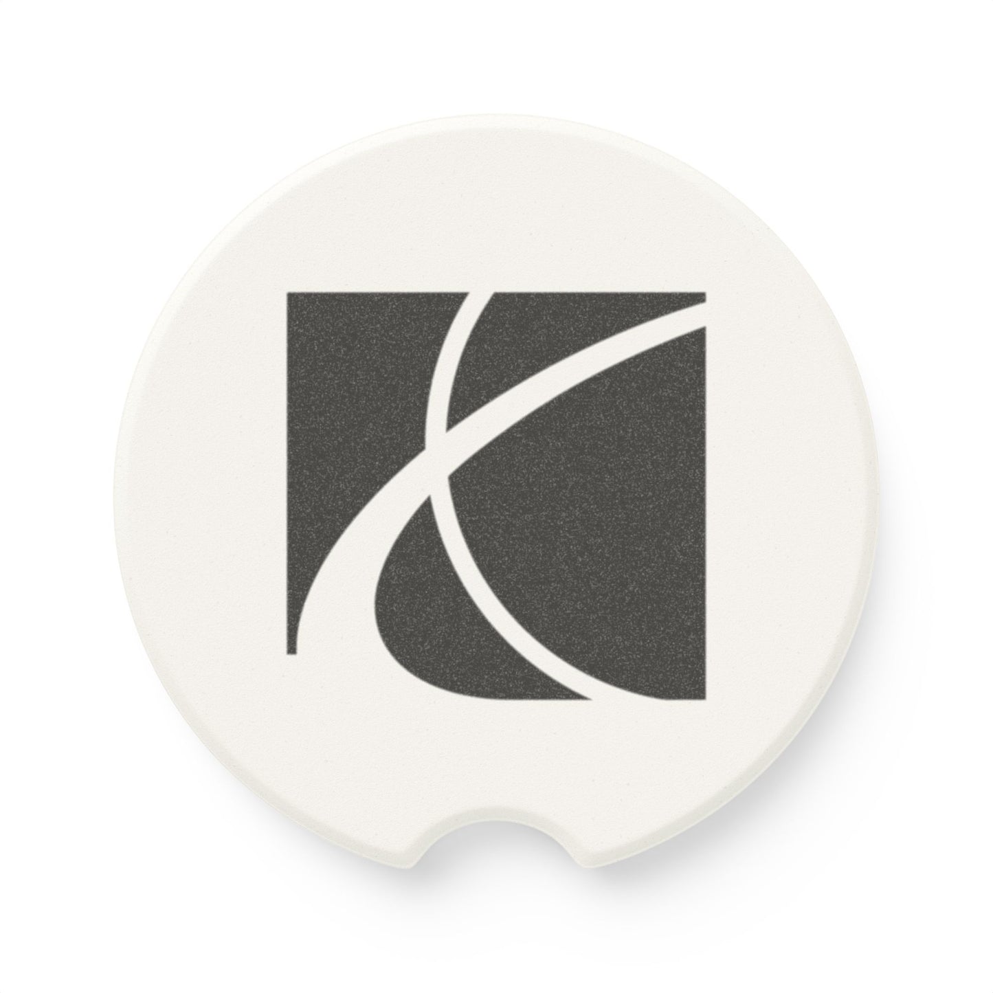 Saturn Logo Soapstone Car Coaster
