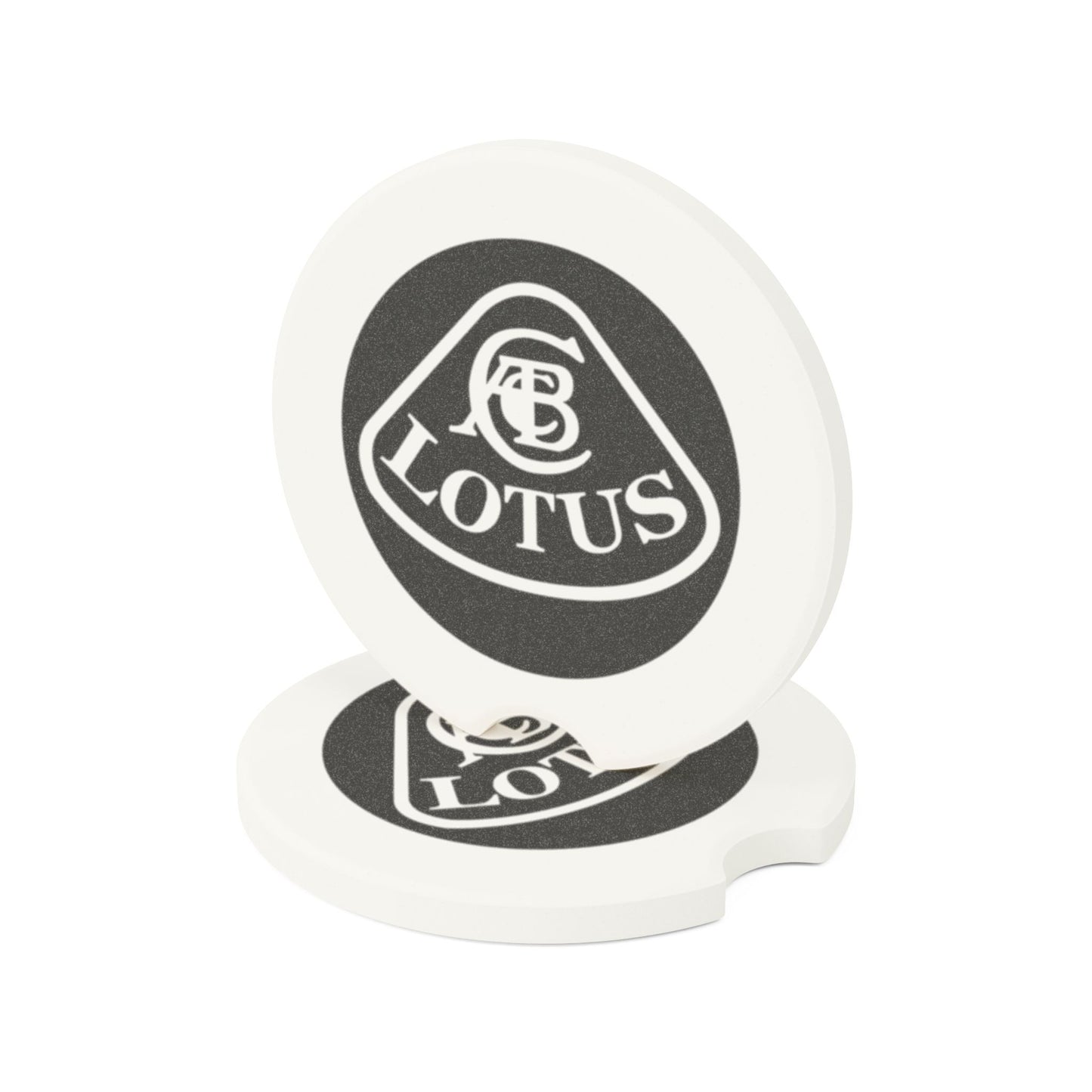 Lotus Logo Soapstone Car Coaster