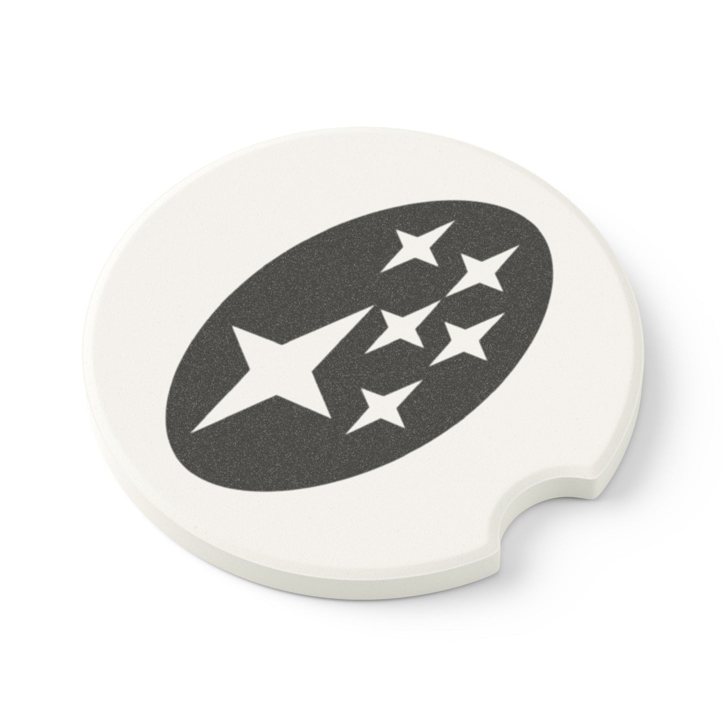 Subaru Logo Soapstone Car Coaster