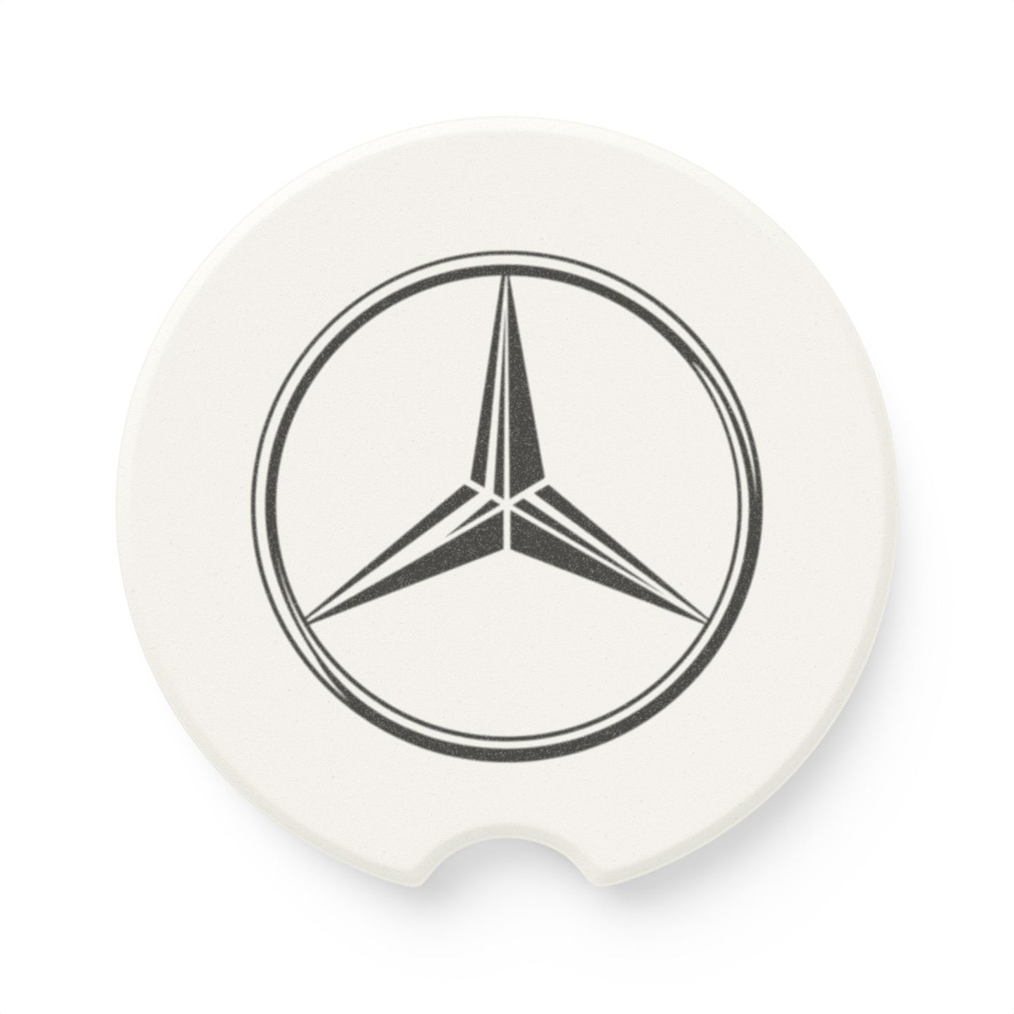 Mercedes-Benz Logo Soapstone Car Coaster