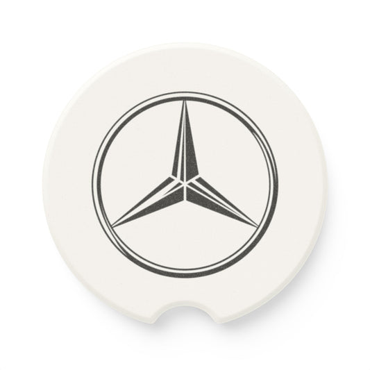 Mercedes-Benz Logo Soapstone Car Coaster