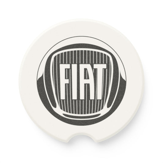 Fiat Logo Soapstone Car Coaster