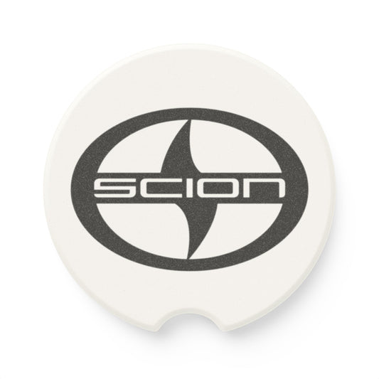 Scion Logo Soapstone Car Coaster