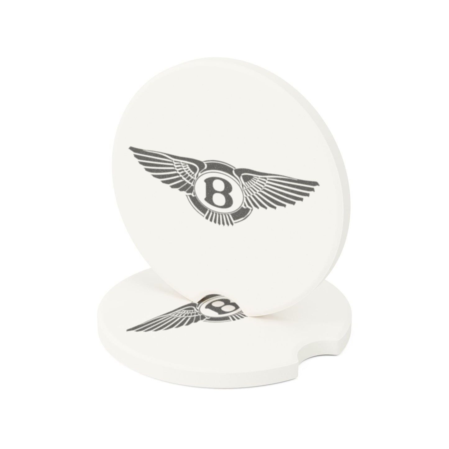 Bentley Logo Soapstone Car Coaster